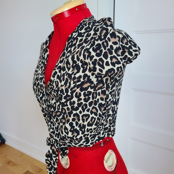 Vero moda leopard blouse - Picture 2 of 4